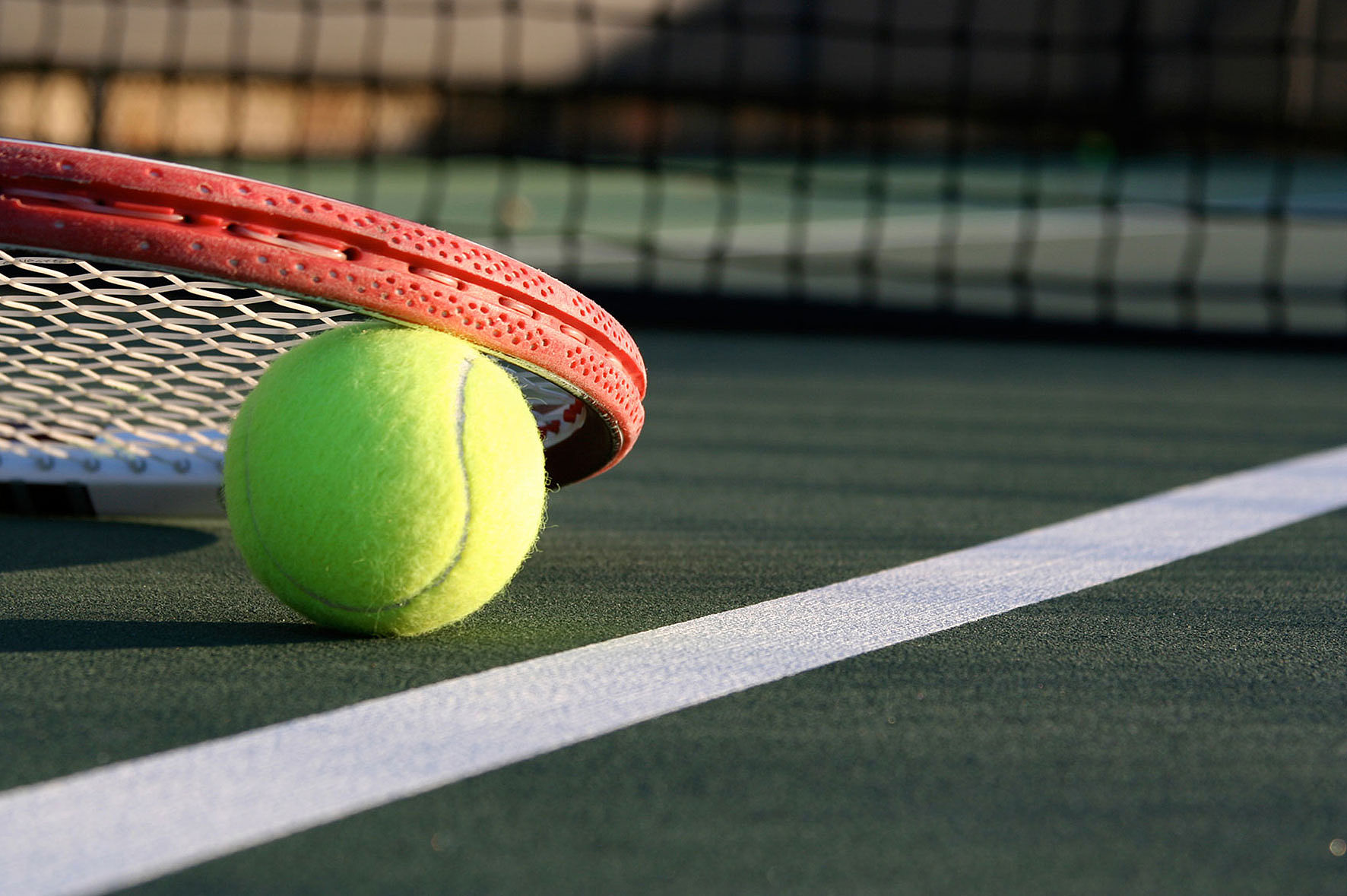 Tennisspiel im Tennishotel in der Sächsischen Schweiz