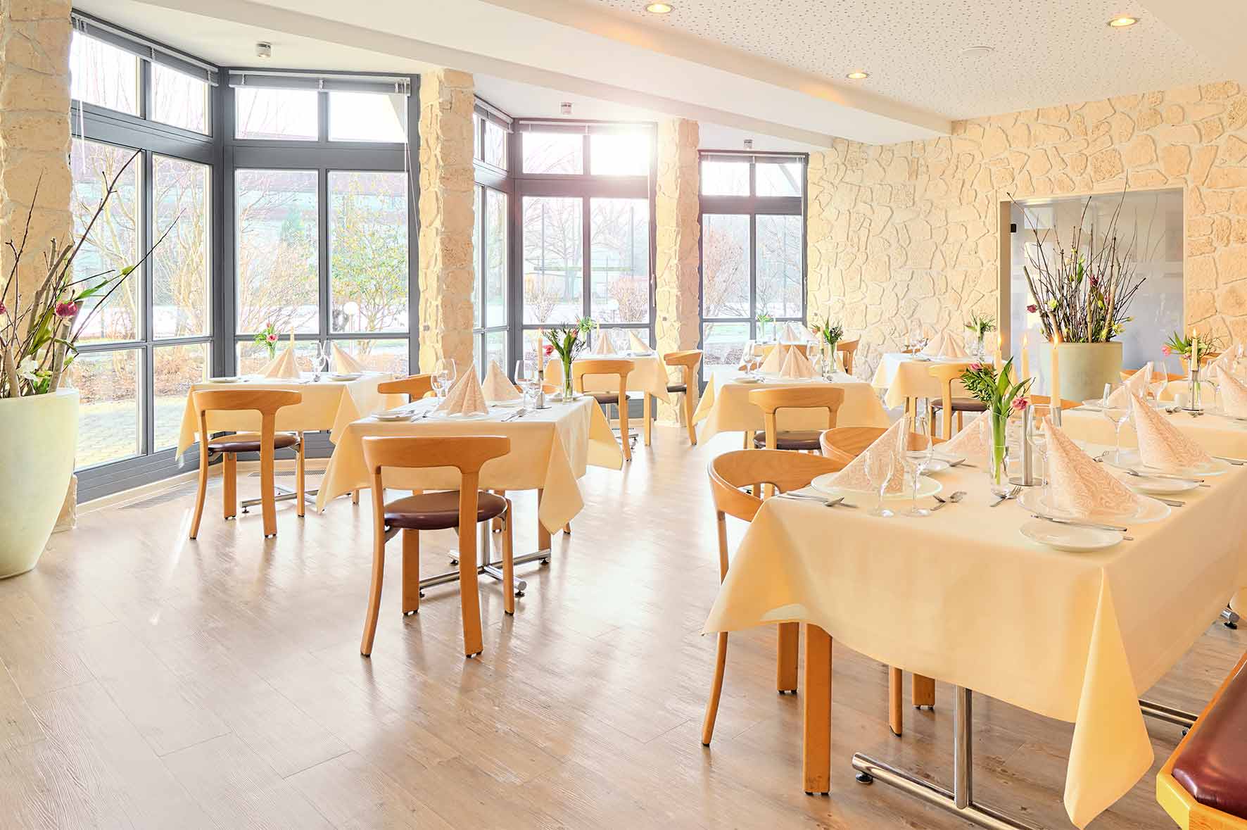 Speisen und feiern im Restaurant in Pirna